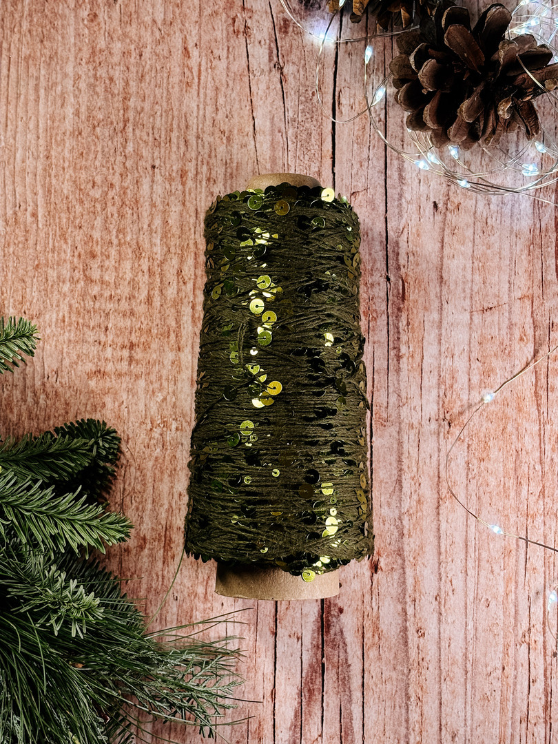 cekiny 200g/sosna - Wolle Halle zdjęcie 1