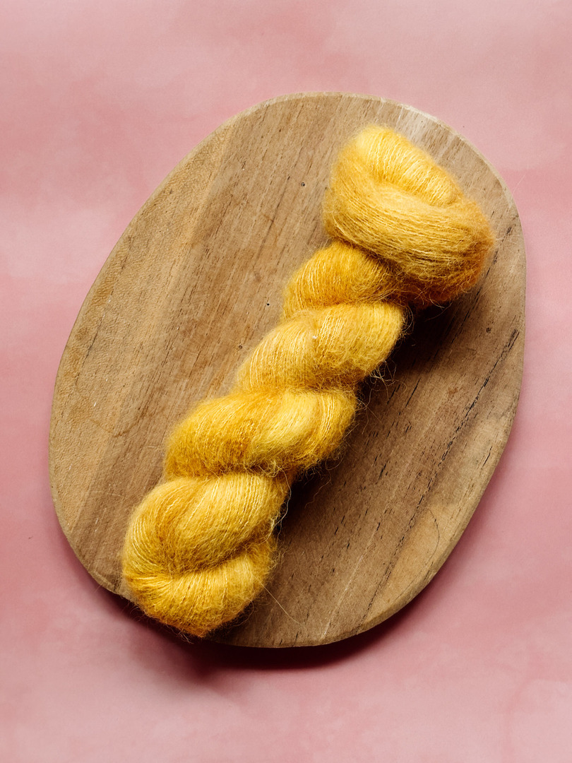 kudłata 50g/ jasne złoto zdjęcie 1