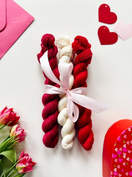 mocna zestaw walentynkowy S - soczysta wiśnia/naturalny/truskawka