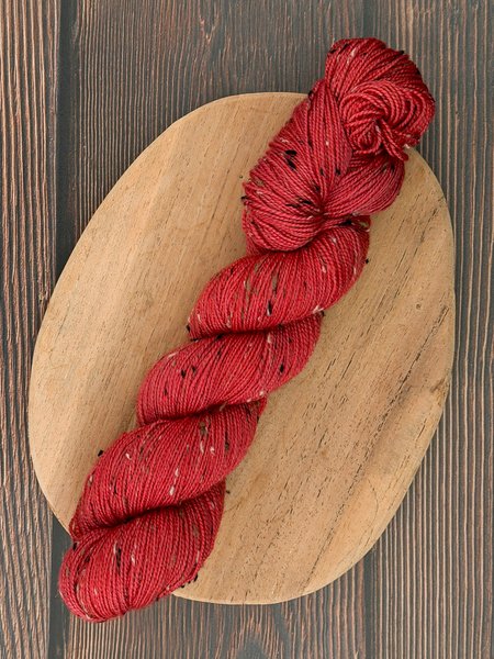 piegowata 100g / jarzębina (nopki czarny/brąz)