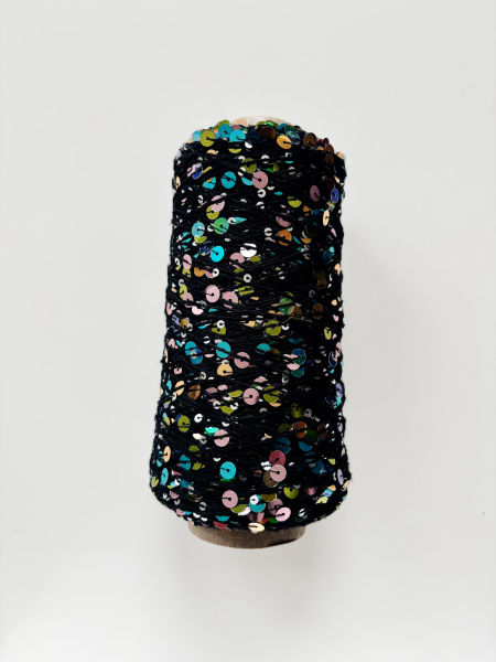 cekiny 200g/czarny-benzynka