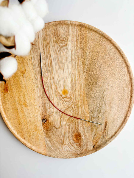 druty ChiaoGoo Red Lace/Knit Red na stałej żyłce