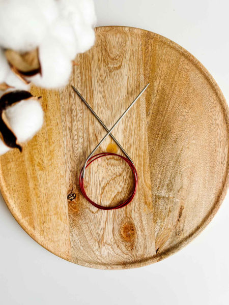 ChiaoGoo Red Lace/Knit Red circular needles