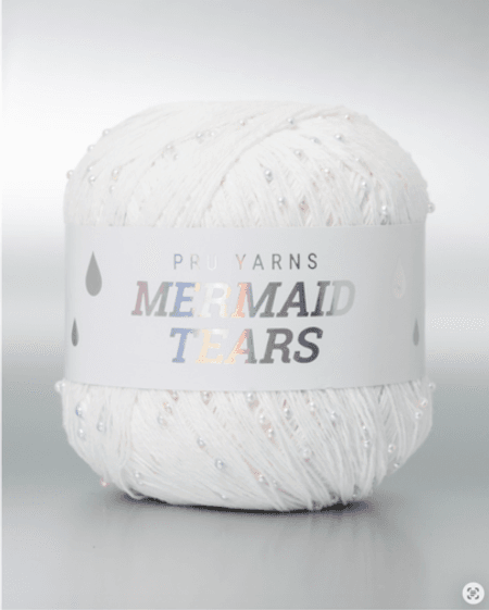 mermaid tears biały